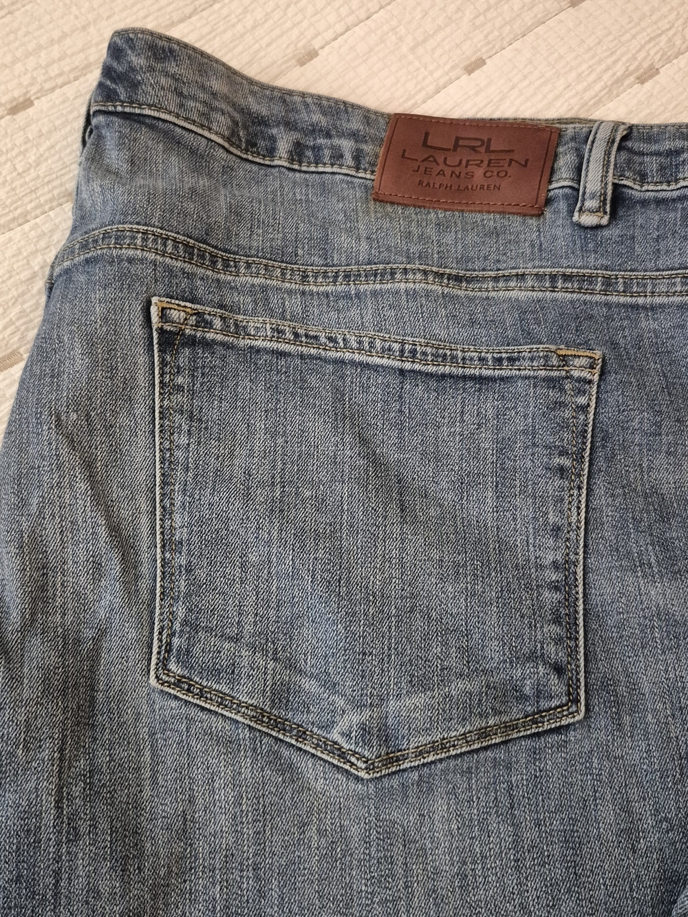 LRL Ralph Lauren Women's Straight Leg Denim Jeans